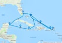 14-DAY EASTERN & WESTERN CARIBBEAN: SAN JUAN & MEXICO