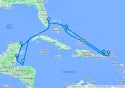 Eastern/Western Caribbean Adventurer Cruise - G623A