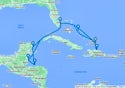 Eastern/Western Caribbean Adventurer Holiday Cruise - 4534A