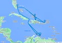 Southern/Eastern Caribbean Adventurer Cruise - 8603A
