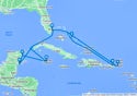 Eastern/Western Caribbean Adventurer Cruise - U603A