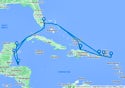 Eastern/Western Caribbean Adventurer Holiday Cruise - 8533A