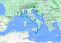 Adriatic and Western Mediterranean Cruise - V613D