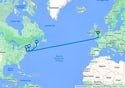 Transatlantic Crossing, New England and Canada Cruise - M613A