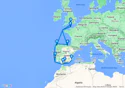 Spain, France & Portugal With Total Solar Eclipse Cruise - Y625