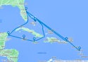 Port Canaveral,Nassau,San Juan,Puerto Plata,Port Canaveral,Cozumel,George Town,Falmouth,Nassau,Port