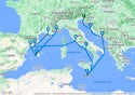 Adriatic and Western Mediterranean Cruise - V615D