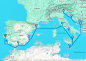 Atlantic To Adriatic Sea