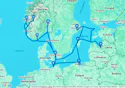 Denmark, Germany, Poland, Sweden, Latvia, Norway