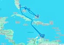 Southern/Eastern Caribbean Adventurer Cruise - G707A