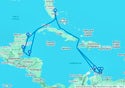 Eastern/Western Caribbean Adventurer Cruise - 8608A