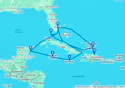 14-DAY WESTERN & EASTERN CARIBBEAN: MEXICO & BAHAMAS - D680A