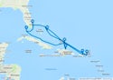 14-DAY EASTERN CARIBBEAN: BAHAMAS & SAN JUAN - D625A