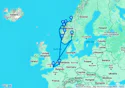 14-DAY FJORDS OF NORWAY WITH HISTORY CHANNEL - J661