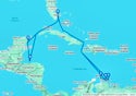 Eastern/Western Caribbean Adventurer Cruise - 8535A