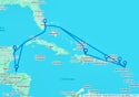 Eastern/Western Caribbean Adventurer Holiday Cruise - 8536A