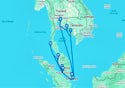 14-DAY GULF OF THAILAND & MALAYSIAN PENINSULA