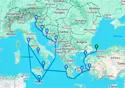 Mediterranean, Adriatic and Greece - Q711E