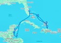 Eastern/Western Caribbean Adventurer Holiday Cruise - 4535A
