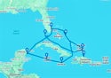 14-DAY WESTERN & EASTERN CARIBBEAN: BAHAMAS - D624A