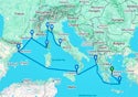 Western Mediterranean With Greece & Italy Cruise - U720A