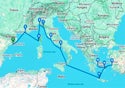Mediterranean With Greece, Italy & Turkey Cruise - U721A