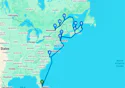14-DAY ATLANTIC & COLONIAL NEW ENGLAND - V725