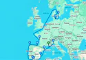 Marseille,Genoa,Barcelona,Alicante,Gibraltar,Cadiz,La Coruna,Bilbao,La Rochelle,Kiel,Copenhagen