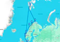 Hamburg,Bergen,Molde Fjord,Longyearbyen,Honningsvag,Tromso,Leknes,Haugesund,Hamburg