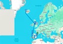 Iceland, British Isles & Iberia