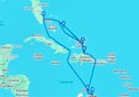 Southern/Eastern Caribbean Adventurer Cruise - G649A