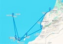 Canaries Madeira And Morocco  Cruise - A646A