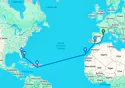 14-DAY TRANSATLANTIC FROM BARCELONA TO ORLANDO: BAHAMAS & SPAIN