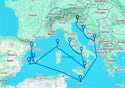 Adriatic and Western Mediterranean Cruise - V617D