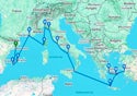 Mediterranean With Greece, Italy & Turkey Cruise - U718A
