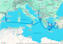 14-DAY TURKEY, GREECE, SICILY & SPAIN COLLECTORS' VOYAGE
