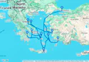 An Extended Journey through Sunlit Greek & Turkish Coastal Sights