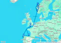 Norwegian Fjords Spain And    France Cruise - K812A