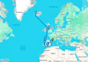 Iceland, British Isles & Iberia