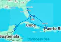 United States, Bahamas, Mexico, Dominican Republic