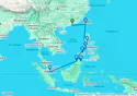 Hong Kong to Singapore