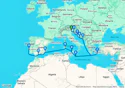 Fusina to Lisbon