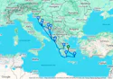 14-DAY GRECIAN GEMS & DALMATIAN DELIGHTS