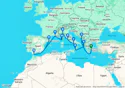 14-DAY GREECE, ITALY & FRENCH RIVIERA COLLECTORS' VOYAGE