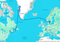 Route of the Vikings: Greenland to Newfoundland