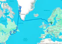 Route of the Vikings: Greenland to Newfoundland