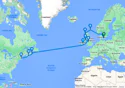 British Isles & Canadian Passage - H622