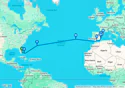 15 NIGHT SPAIN BERMUDA TRANSATLANTIC
