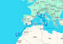 Mediterranean And Canary IslanCruise - A639A