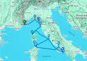 Discover the Splendors of French & Italian coastlines